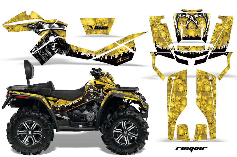Can Am Outlander MAX 500 / 650 / 800 ATV Custom Graphic Kit - 2006-2012
