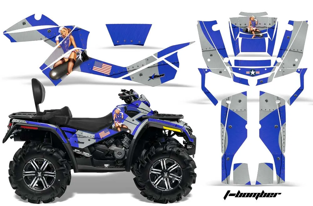 Can Am Outlander MAX 500 / 650 / 800 ATV Custom Graphic Kit - 2006-2012