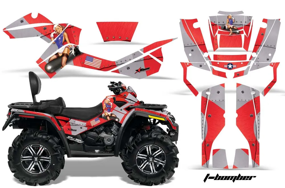 Can Am Outlander MAX 500 / 650 / 800 ATV Custom Graphic Kit - 2006-2012