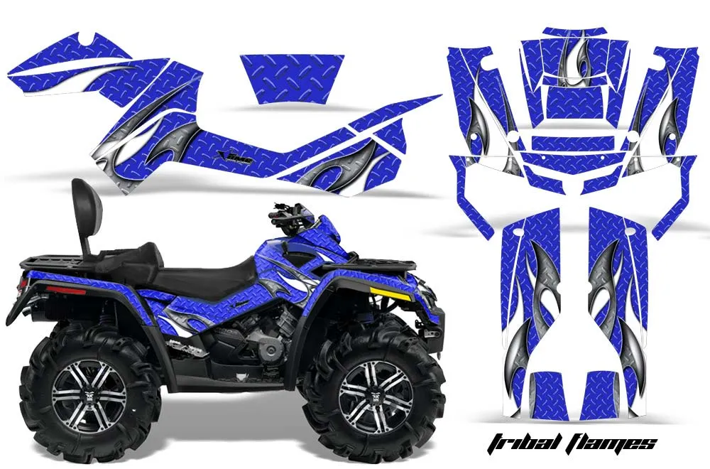Can Am Outlander MAX 500 / 650 / 800 ATV Custom Graphic Kit - 2006-2012