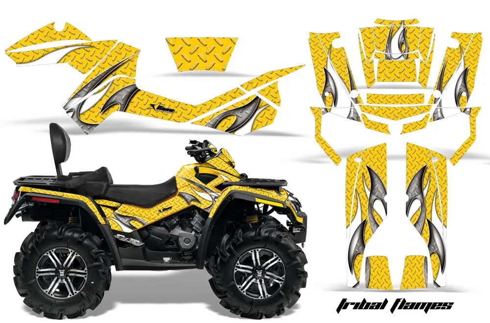 Can Am Outlander MAX 500 / 650 / 800 ATV Custom Graphic Kit - 2006-2012