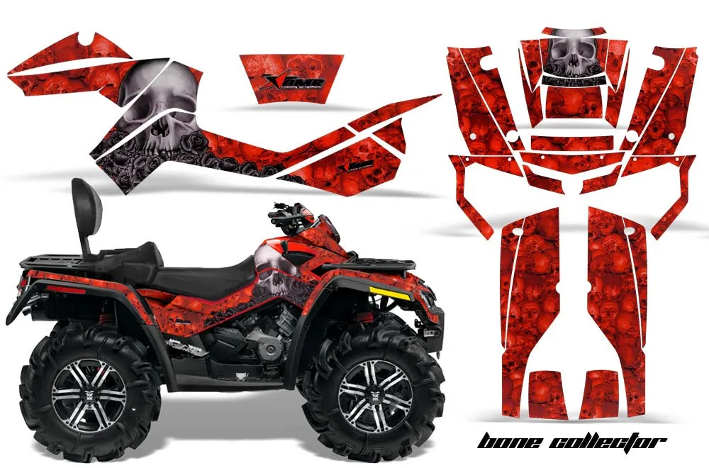 Can Am Outlander MAX 500 / 650 / 800 ATV Custom Graphic Kit - 2006-2012