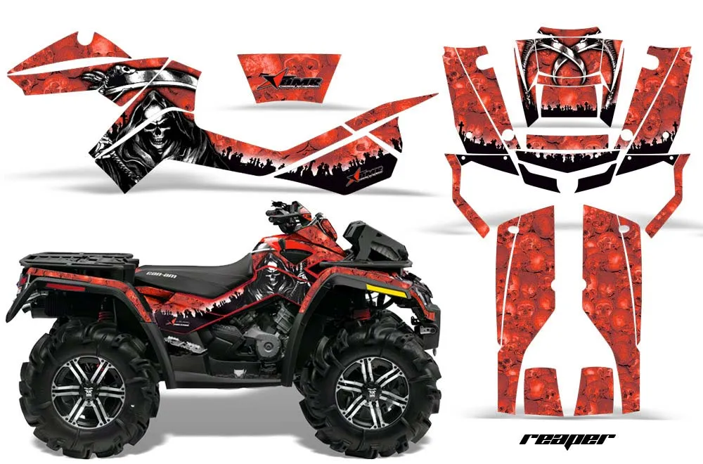 Can Am Outlander XMR / MAX / XT ATV Custom Graphic Kit - 2006-2011