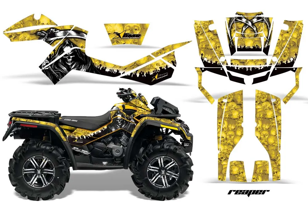 Can Am Outlander XMR / MAX / XT ATV Custom Graphic Kit - 2006-2011