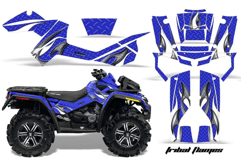 Can Am Outlander XMR / MAX / XT ATV Custom Graphic Kit - 2006-2011