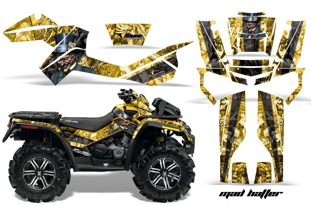 Can Am Outlander XMR / MAX / XT ATV Custom Graphic Kit - 2006-2011