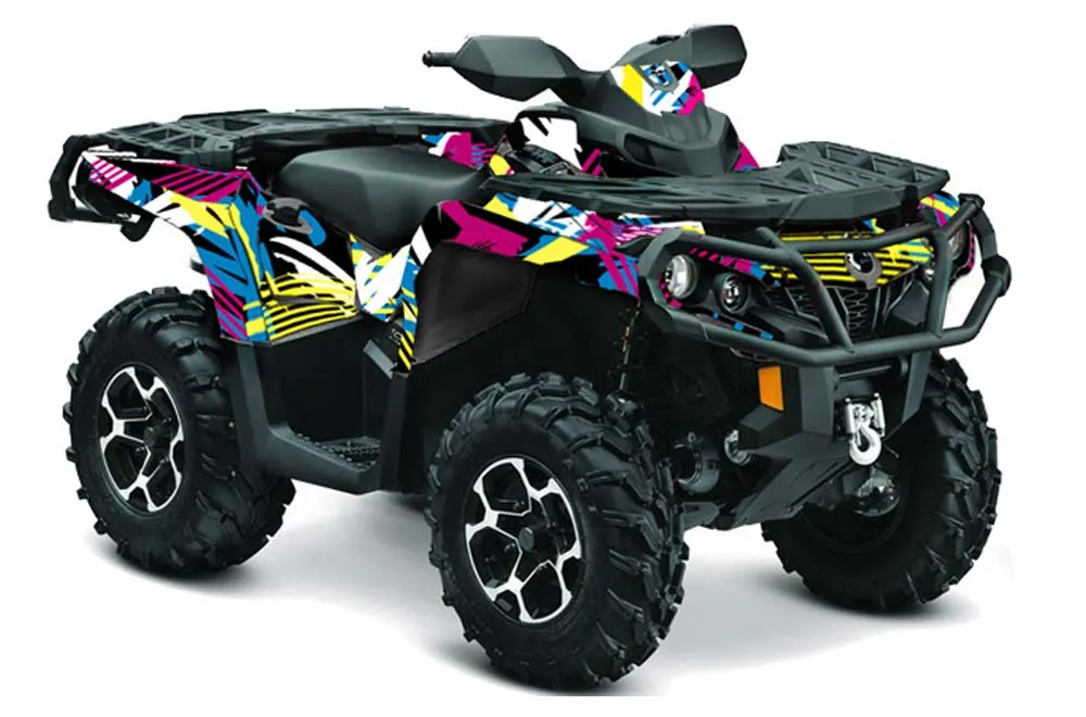 Can Am Outlander XT / DPS / SST ATV Custom Graphic Kit - 2013-2013