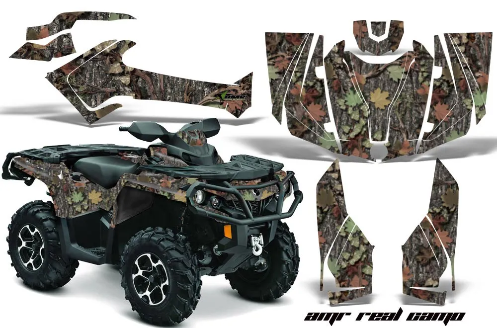 Can Am Outlander XT / DPS / SST ATV Graphic Kit - 2013-2016 Real Camo