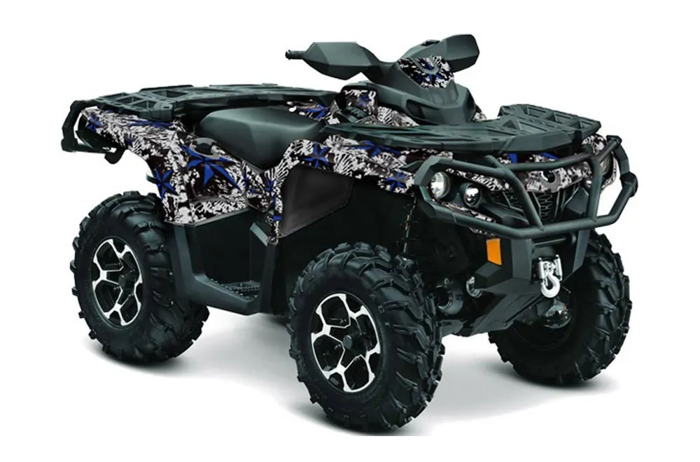 Can Am Outlander XT / DPS / SST ATV Graphic Kit - 2013-2016 Northstar Blue