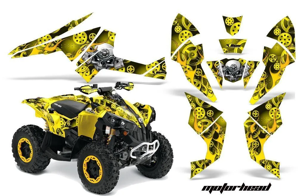 Can Am Renegade 500x/r / 800x/r ATV Custom Graphic Kit - All Years