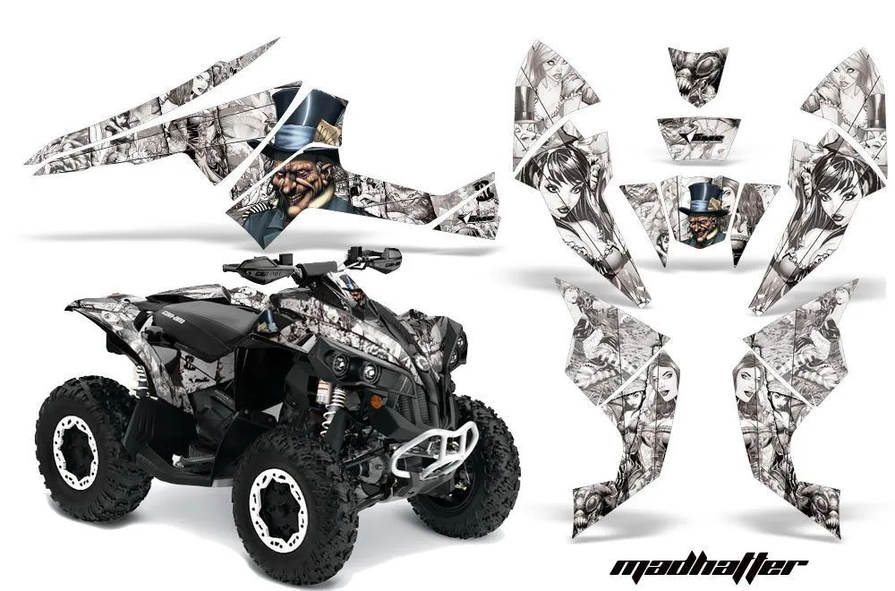 Can Am Renegade 500x/r / 800x/r ATV Custom Graphic Kit - All Years
