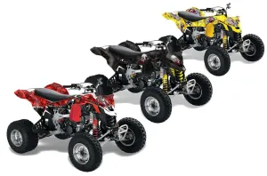 Can Am DS450 / DS450X EFI ATV Custom Graphic Kit - 2008-2016