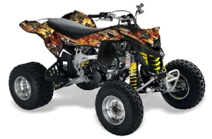 Can Am DS450 / DS450X EFI ATV Graphic Kit - 2008-2016 Firestorm Black