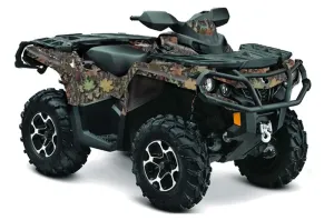 Can Am Outlander 500 / 650 / 800 / 800R / 1000 XT-P ATV Graphic Kit - 2013-2016 Real Camo