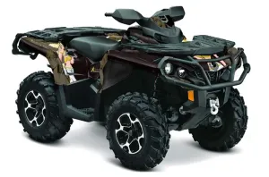 Can Am Outlander 500 / 650 / 800 / 800R / 1000 XT-P ATV Graphic Kit - 2013-2016 Mandy Yellow