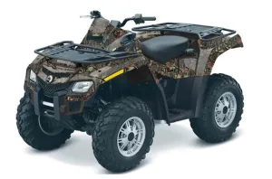 Can Am Outlander EFI 500 / 650 / 800 / 1000 ATV Graphic Kit - 2006-2011 Real Camo