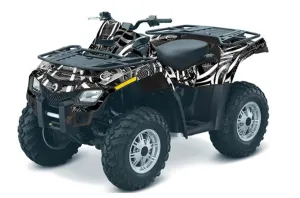 Can Am Outlander EFI 500 / 650 / 800 / 1000 ATV Graphic Kit - 2006-2011 Deaden Black