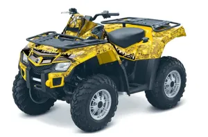 Can Am Outlander EFI 500 / 650 / 800 / 1000 ATV Graphic Kit - 2006-2011 Reaper Yellow