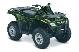 Can Am Outlander EFI 500 / 650 ATV Graphic Kit - 2012-2015 Digi Camo Green