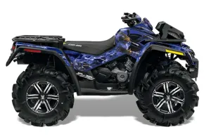 Can Am Outlander XMR 800R ATV Graphic Kit - 2006-2012 Firestorm Blue