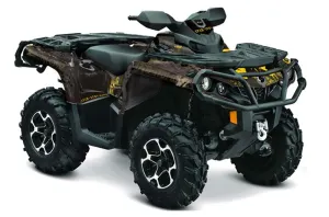 Can Am Outlander XMR / MAX / XT ATV Graphic Kit - 2006-2011 Meltdown Yellow
