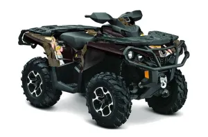Can Am Outlander XT / DPS / SST ATV Graphic Kit - 2013-2016 Mandy Yellow