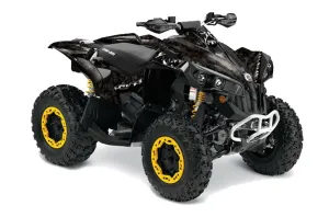 Can Am Renegade 500x/r / 800x/r ATV Graphic Kit - All Years Reaper Black