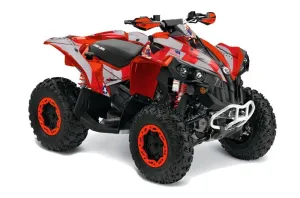 Can Am Renegade 500x/r / 800x/r ATV Graphic Kit - All Years T Bomber Red