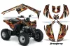 Can Am Bombardier DS250 ATV Custom Graphic Kit - 2006-2021