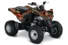 Can Am Bombardier DS250 ATV Graphic Kit - 2006-2021 Firestorm Black