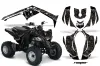 Can Am Bombardier DS250 ATV Graphic Kit - 2006-2021 Reaper Black