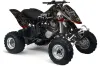 Can Am Bombardier DS650 ATV Graphic Kit - 2000-2007 Bone Collector Black