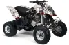 Can Am Bombardier DS650 ATV Graphic Kit - 2000-2007 Bone Collector White
