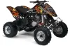 Can Am Bombardier DS650 ATV Graphic Kit - 2000-2007 Firestorm Black