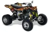 Can Am DS450 / DS450X EFI ATV Graphic Kit - 2008-2016 Firestorm Black