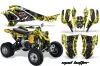 Can Am DS450 / DS450X EFI ATV Graphic Kit - 2008-2016 Mad Hatter Black