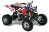 Can Am DS450 / DS450X EFI ATV Graphic Kit - 2008-2016 Stars n Stripes Red