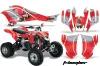 Can Am DS450 / DS450X EFI ATV Graphic Kit - 2008-2016 T Bomber Red