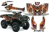 Can Am Outlander 500 / 650 / 800 / 800R / 1000 XT-P ATV Custom Graphic Kit - 2013-2016