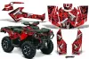 Can Am Outlander 500 / 650 / 800 / 800R / 1000 XT-P ATV Custom Graphic Kit - 2013-2016