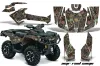 Can Am Outlander 500 / 650 / 800 / 800R / 1000 XT-P ATV Custom Graphic Kit - 2013-2016