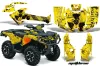 Can Am Outlander 500 / 650 / 800 / 800R / 1000 XT-P ATV Custom Graphic Kit - 2013-2016