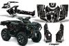 Can Am Outlander 500 / 650 / 800 / 800R / 1000 XT-P ATV Custom Graphic Kit - 2013-2016