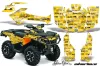 Can Am Outlander 500 / 650 / 800 / 800R / 1000 XT-P ATV Custom Graphic Kit - 2013-2016