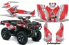 Can Am Outlander 500 / 650 / 800 / 800R / 1000 XT-P ATV Custom Graphic Kit - 2013-2016