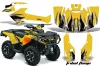 Can Am Outlander 500 / 650 / 800 / 800R / 1000 XT-P ATV Custom Graphic Kit - 2013-2016