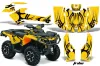 Can Am Outlander 500 / 650 / 800 / 800R / 1000 XT-P ATV Custom Graphic Kit - 2013-2016