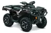 Can Am Outlander 500 / 650 / 800 / 800R / 1000 XT-P ATV Graphic Kit - 2013-2016 Carbon X Black