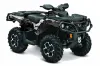 Can Am Outlander 500 / 650 / 800 / 800R / 1000 XT-P ATV Graphic Kit - 2013-2016 Carbon X Black