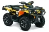 Can Am Outlander 500 / 650 / 800 / 800R / 1000 XT-P ATV Graphic Kit - 2013-2016 Carbon X Yellow